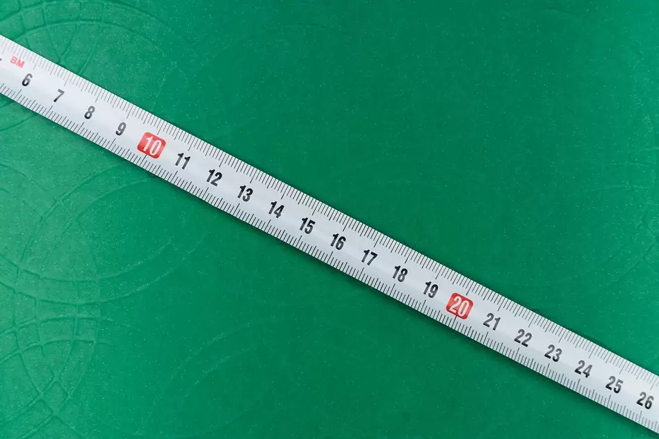 centímetro para medir el pene antes de la ampliación